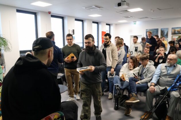 Spotkanie z Andrzejem Draganem MBP, 25.01.2025, fot. Michał Kaczmarek
