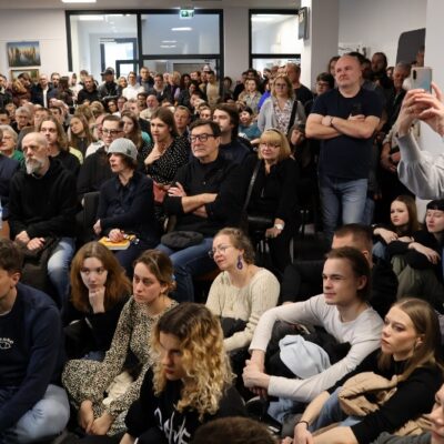 Spotkanie z Andrzejem Draganem MBP, 25.01.2025, fot. Michał Kaczmarek