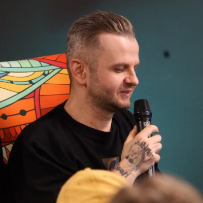 Spotkanie z Andrzejem Draganem MBP, 25.01.2025, fot. Michał Kaczmarek