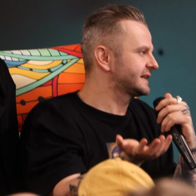 Spotkanie z Andrzejem Draganem MBP, 25.01.2025, fot. Michał Kaczmarek