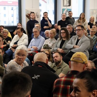 Spotkanie z Andrzejem Draganem MBP, 25.01.2025, fot. Michał Kaczmarek