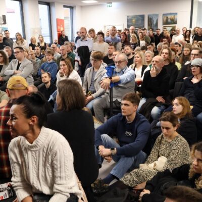 Spotkanie z Andrzejem Draganem MBP, 25.01.2025, fot. Michał Kaczmarek