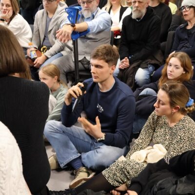Spotkanie z Andrzejem Draganem MBP, 25.01.2025, fot. Michał Kaczmarek
