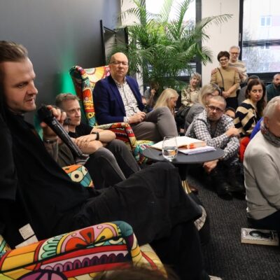 Spotkanie z Andrzejem Draganem MBP, 25.01.2025, fot. Michał Kaczmarek