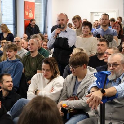 Spotkanie z Andrzejem Draganem MBP, 25.01.2025, fot. Michał Kaczmarek