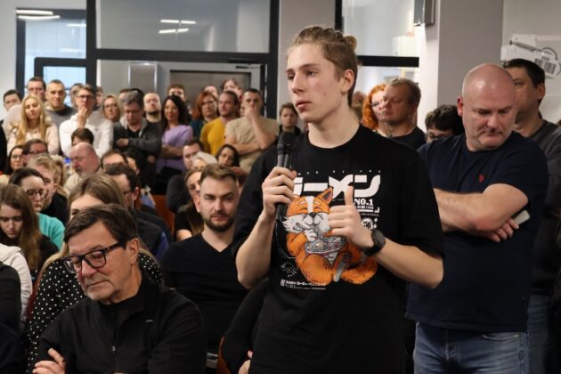 Spotkanie z Andrzejem Draganem MBP, 25.01.2025, fot. Michał Kaczmarek