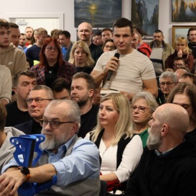Spotkanie z Andrzejem Draganem MBP, 25.01.2025, fot. Michał Kaczmarek