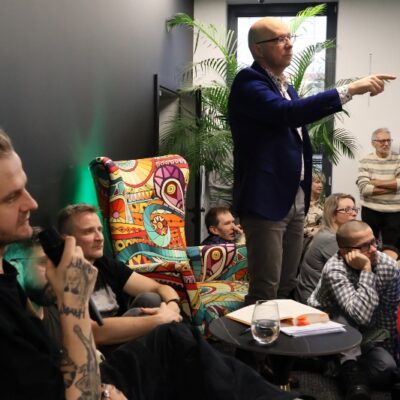 Spotkanie z Andrzejem Draganem MBP, 25.01.2025, fot. Michał Kaczmarek
