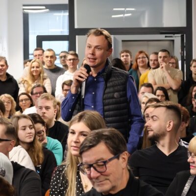 Spotkanie z Andrzejem Draganem MBP, 25.01.2025, fot. Michał Kaczmarek
