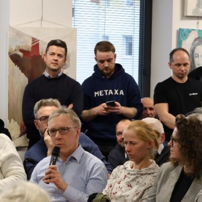 Spotkanie z Andrzejem Draganem MBP, 25.01.2025, fot. Michał Kaczmarek