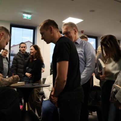 Spotkanie z Andrzejem Draganem MBP, 25.01.2025, fot. Michał Kaczmarek