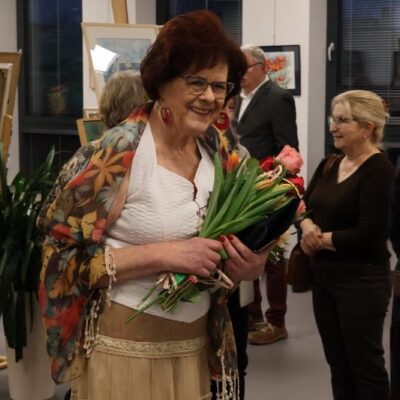 Mbp Wernisaż Jubileuszowy Z Okazji 30 Lecia Twórczości Artystycznej Brygidy Śniateckiej 13.02.2025 Fot Michał Kaczmarek 18
