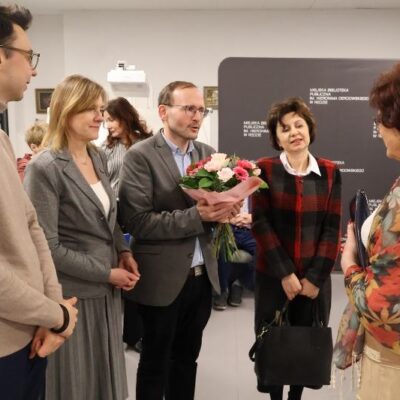 Mbp Wernisaż Jubileuszowy Z Okazji 30 Lecia Twórczości Artystycznej Brygidy Śniateckiej 13.02.2025 Fot Michał Kaczmarek 21