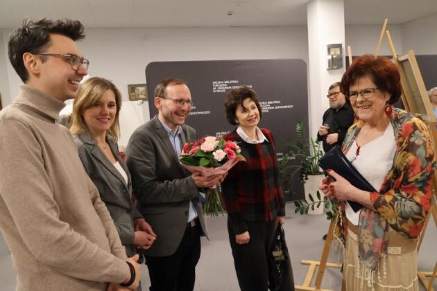 Mbp Wernisaż Jubileuszowy Z Okazji 30 Lecia Twórczości Artystycznej Brygidy Śniateckiej 13.02.2025 Fot Michał Kaczmarek 22