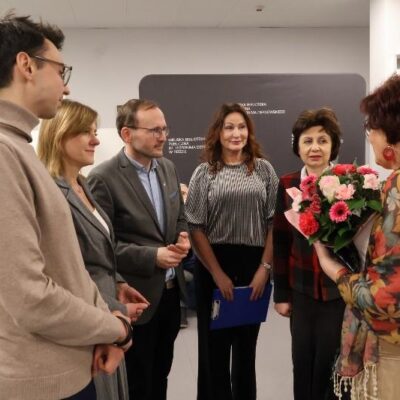 Mbp Wernisaż Jubileuszowy Z Okazji 30 Lecia Twórczości Artystycznej Brygidy Śniateckiej 13.02.2025 Fot Michał Kaczmarek 23