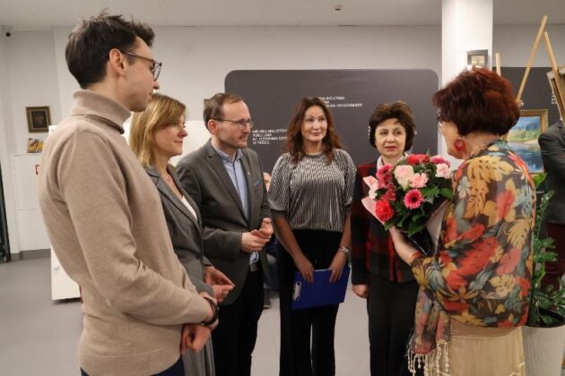 Mbp Wernisaż Jubileuszowy Z Okazji 30 Lecia Twórczości Artystycznej Brygidy Śniateckiej 13.02.2025 Fot Michał Kaczmarek 23
