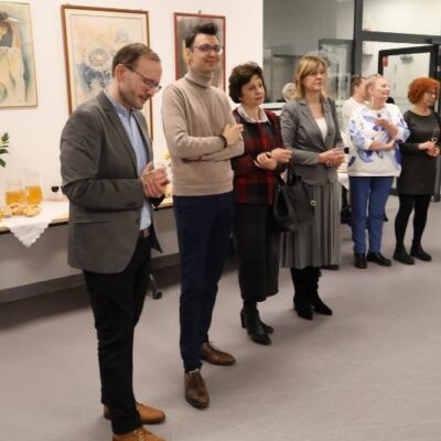 Mbp Wernisaż Jubileuszowy Z Okazji 30 Lecia Twórczości Artystycznej Brygidy Śniateckiej 13.02.2025 Fot Michał Kaczmarek 30