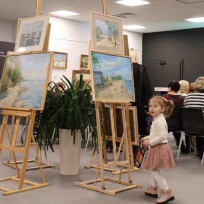 Mbp Wernisaż Jubileuszowy Z Okazji 30 Lecia Twórczości Artystycznej Brygidy Śniateckiej 13.02.2025 Fot Michał Kaczmarek 33