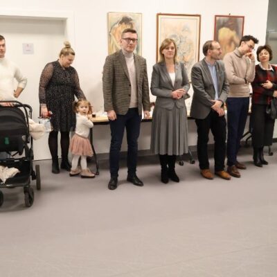 Mbp Wernisaż Jubileuszowy Z Okazji 30 Lecia Twórczości Artystycznej Brygidy Śniateckiej 13.02.2025 Fot Michał Kaczmarek 37