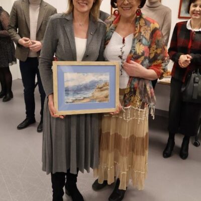 Mbp Wernisaż Jubileuszowy Z Okazji 30 Lecia Twórczości Artystycznej Brygidy Śniateckiej 13.02.2025 Fot Michał Kaczmarek 44