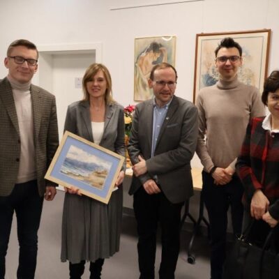 Mbp Wernisaż Jubileuszowy Z Okazji 30 Lecia Twórczości Artystycznej Brygidy Śniateckiej 13.02.2025 Fot Michał Kaczmarek 47
