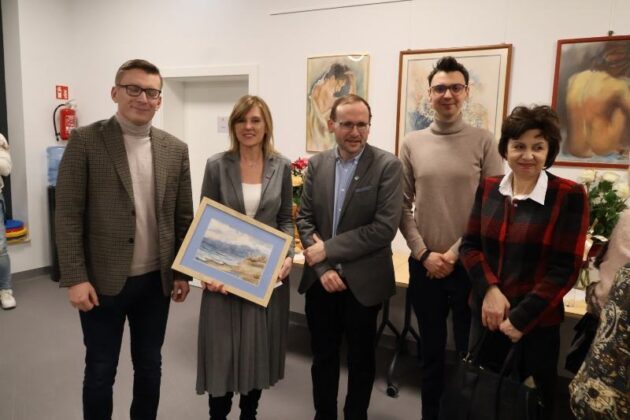 Mbp Wernisaż Jubileuszowy Z Okazji 30 Lecia Twórczości Artystycznej Brygidy Śniateckiej 13.02.2025 Fot Michał Kaczmarek 47