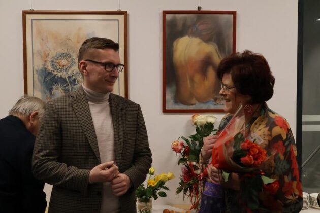 Mbp Wernisaż Jubileuszowy Z Okazji 30 Lecia Twórczości Artystycznej Brygidy Śniateckiej 13.02.2025 Fot Michał Kaczmarek 54