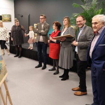Mbp Wernisaż Jubileuszowy Z Okazji 30 Lecia Twórczości Artystycznej Brygidy Śniateckiej 13.02.2025 Fot Michał Kaczmarek 58