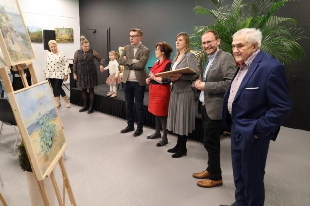 Mbp Wernisaż Jubileuszowy Z Okazji 30 Lecia Twórczości Artystycznej Brygidy Śniateckiej 13.02.2025 Fot Michał Kaczmarek 58
