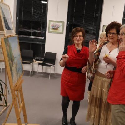 Mbp Wernisaż Jubileuszowy Z Okazji 30 Lecia Twórczości Artystycznej Brygidy Śniateckiej 13.02.2025 Fot Michał Kaczmarek 62