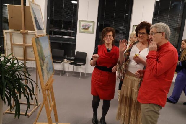 Mbp Wernisaż Jubileuszowy Z Okazji 30 Lecia Twórczości Artystycznej Brygidy Śniateckiej 13.02.2025 Fot Michał Kaczmarek 62