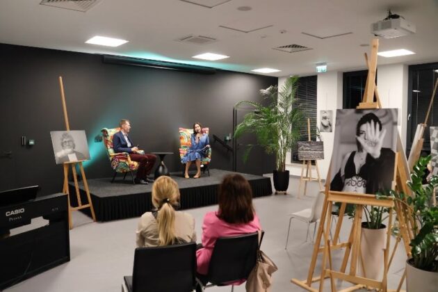 Miejska Biblioteka Publiczna W Redzie Wernisaż Adama Majkowskiego 4.03.2025 56