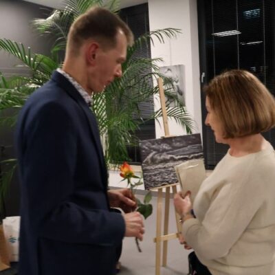 Miejska Biblioteka Publiczna W Redzie Wernisaż Adama Majkowskiego 4.03.2025 67