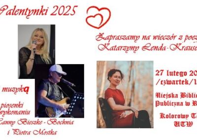 Miejska Biblioteka Publiczna W Redzie Wieczór Z Poezją I Muzyką Fot Michał Kaczmarek 27.02.2025 1