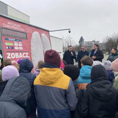 Mobilne Płuca, 13.03.2025, ZSP 2 w Redzie, fot. UMR