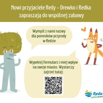 Nadajmy nazwy pomnikom przyrody w Redzie