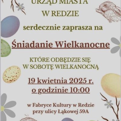 Śniadanie Wielkanocne, Fabryka Kultury W Redzie, 19.04.2025, Fot. Michał Kaczmarek 1