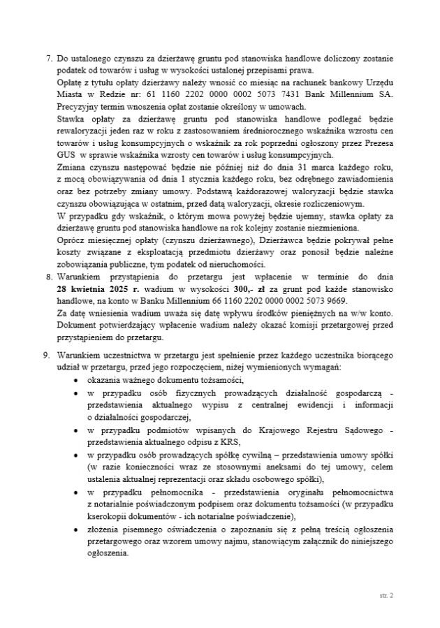 Ogłoszenie O Przetargu 1.04.2025 2