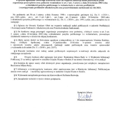 Zarządzenie 1