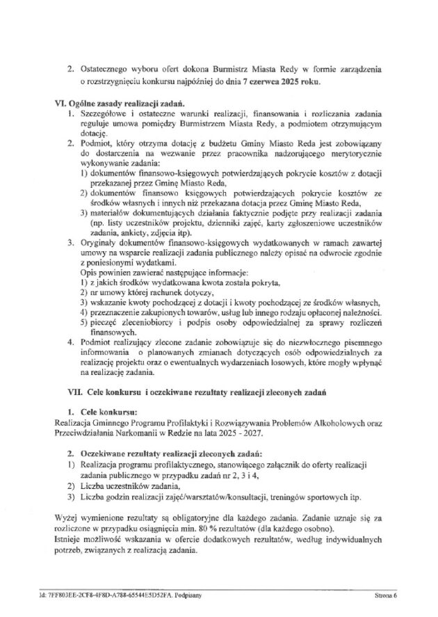 Zarządzenie 7