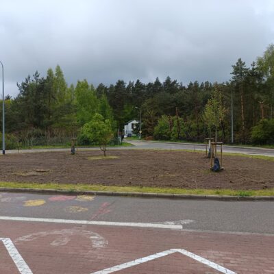 Łąka kwietna w Betlejem, wspólne sianie z mieszkańcami, 17.05.2025, fot. UMR