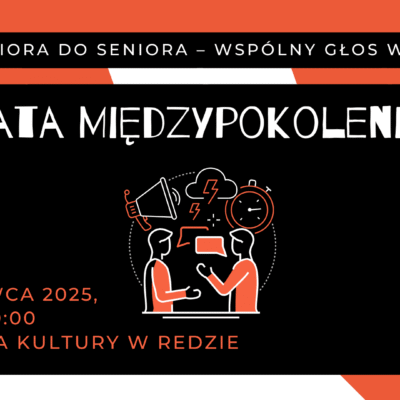 Debata „Od Juniora do Seniora” i akcja „Kwiatki z rabatki” już 4 czerwca