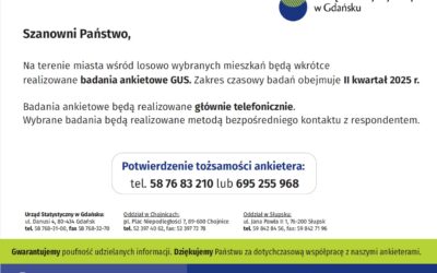 GUS przeprowadzi badania w Redzie