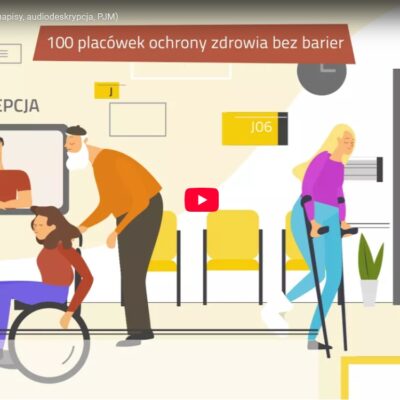 Dostępność Plus – animacja (napisy, audiodeskrypcja, PJM)