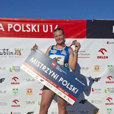 Emilia Młynik Mistrzynią Polski U16 w rzucie dyskiem