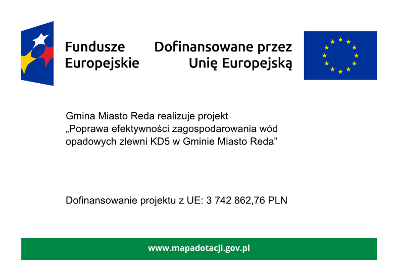 Poprawa Efektywności Zagospodarowania Wód Opadowych Zlewni Kd5 W Gminie Miasto Reda