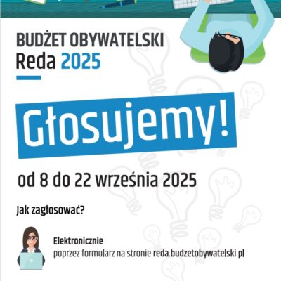 Głosowanie na projekty Budżetu Obywatelskiego Redy – czas start!