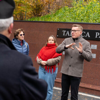 27.10.2025, Otwarcie kolumbarium, cmentarz przy ul. Gniewowskiej, fot. Kropidłowscy/UMR