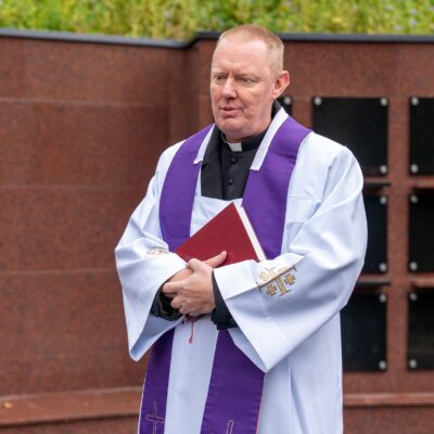 27.10.2025, Otwarcie kolumbarium, cmentarz przy ul. Gniewowskiej, fot. Kropidłowscy/UMR