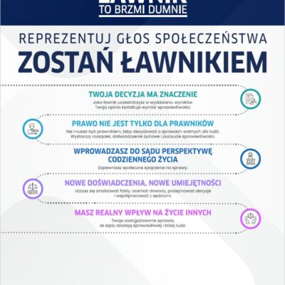 WYBORY UZUPEŁNIAJĄCE NA ŁAWNIKÓW SĄDOWYCH NA KADENCJĘ 2024-2027